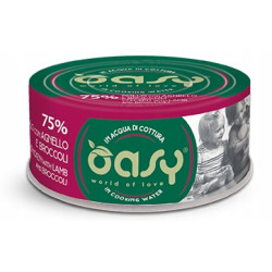 OASY CAT MORE LOVE POLLO/AGN/BROCCOLI GR.70 LATT.