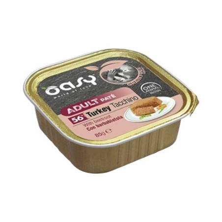 OASY CAT GR.FREE AD.TACCHINO/BARBABIETOLA GR.85