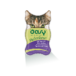 OASY CAT DELICATESSE PATE'TACCHINO GR.85