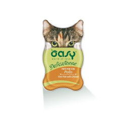 OASY CAT DELICATESSE PATE'POLLO GR.85