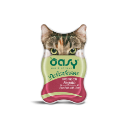 OASY CAT DELICATESSE PATE C/FEGATO GR.85 VASCH.