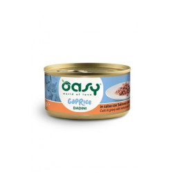OASY CAT CAPRICE DADINI SALMONE/POLLO LATT.GR.85