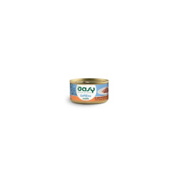 OASY CAT CAPRICE DADINI SALMONE/POLLO LATT.GR.85