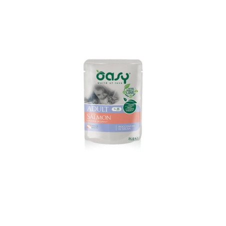 OASY CAT BOCCONCINI ADULT SALMON BS GR.85