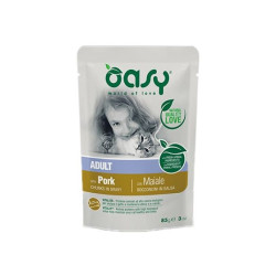 OASY CAT BOCCONCINI ADULT PORK BS.GR.85