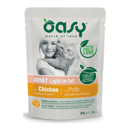 OASY CAT BOCCONCINI ADULT LIGHT BS GR.85
