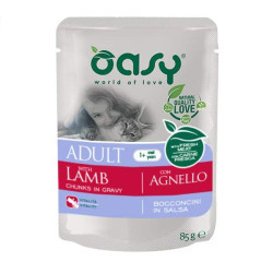 OASY CAT BOCCONCINI ADULT LAMB BS GR.85
