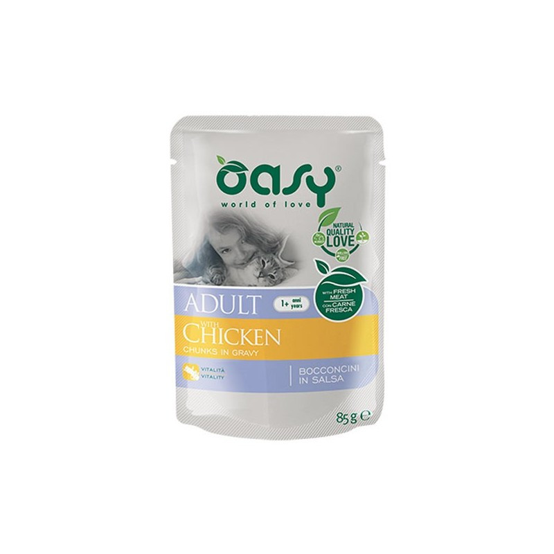 OASY CAT BOCCONCINI ADULT CHICKEN BS GR.85