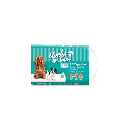 MUCHO AMOR TAPPETINI PER ANIMALI CM.60X90 PZ.10