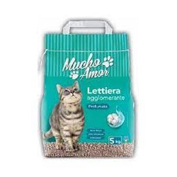 MUCHO AMOR LETTIERA GATTO AGGLOM.PROFUMATA KG.5