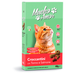 MUCHO AMOR CROCCHETTE GATTO TONNO/SALMONE AD.GR400