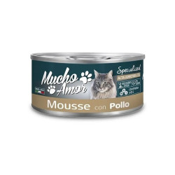 MUCHO AMOR CAT MOUSSE C/POLLO GR.85