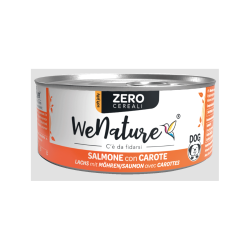 WENATURE DOG ZERO SALMONE/CAROTE GR.150