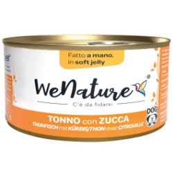 WENATURE DOG TONNO E ZUCCA IN JELLY GR.150 LATT.