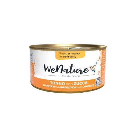 WENATURE DOG TONNO E ZUCCA IN JELLY GR.150 LATT.