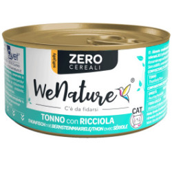 WENATURE CAT ZERO TONNO/RICCIOLA GR.85