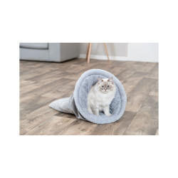 TRIXIE XMAS SACCO GATTO LIVIA SOFT CM.ø40X60 GRIGI