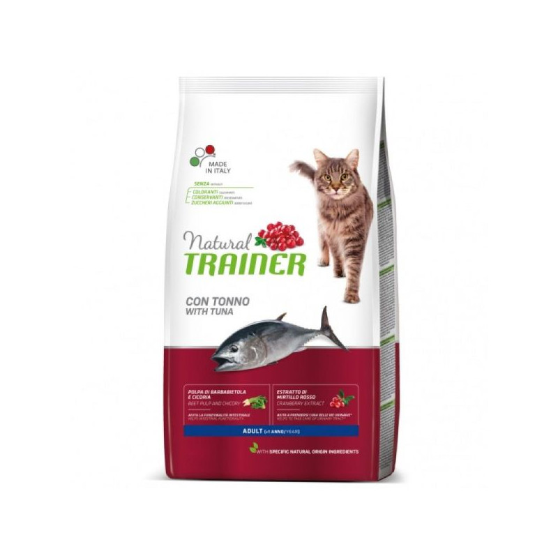 TRAINER NAT.CAT ADULT TONNO KG.10