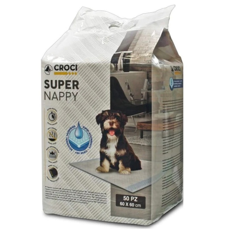 SUPER NAPPY TAPPETINO 60X60 PZ.50