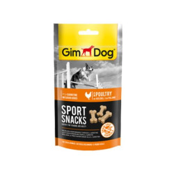 GIMDOG SPORTSNACKS POLLO GR.60