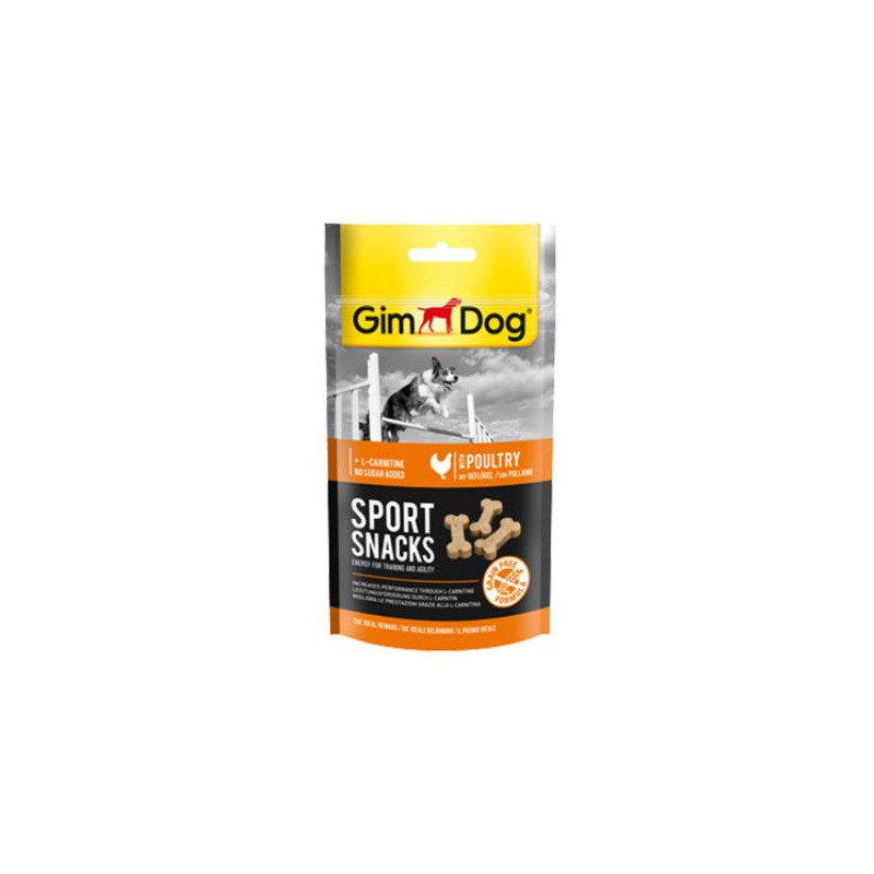 GIMDOG SPORTSNACKS POLLO GR.60