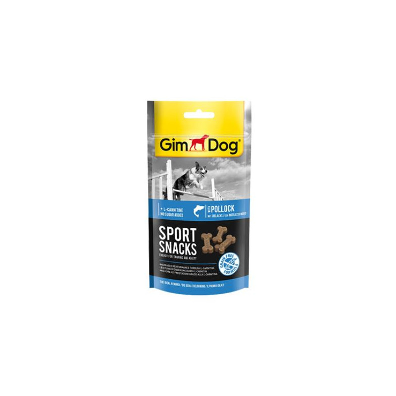 GIMDOG SPORTSNACKS MERLUZZO NERO GR.60
