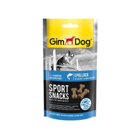 GIMDOG SPORTSNACKS MERLUZZO NERO GR.60