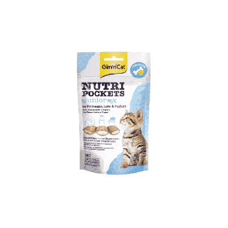 GIMCAT NUTRI POCKETS JUNIOR MIX GR.60