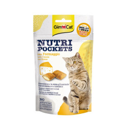 GIMCAT NUTRI POCKETS C/FORMAG./TAURINA BS GR.60