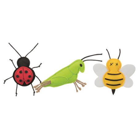 TRIXIE INSETTO FELTRO C/CATNIP CM.11