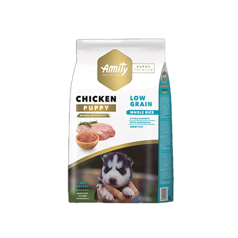 AMITY SUPER PREMIUM DOG LOW GRAIN PUPPY CHCK.KG.4