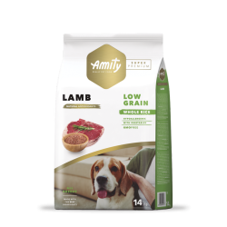 AMITY SUPER PREMIUM DOG LOW GRAIN AD.LAMB KG.4