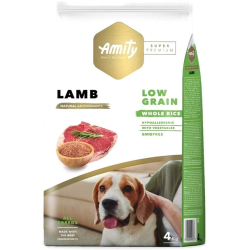 AMITY SUPER PREMIUM DOG LOW GRAIN AD.LAMB KG.4