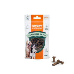 BOXBY COLD PRESSED SALMON TREAT GR.100