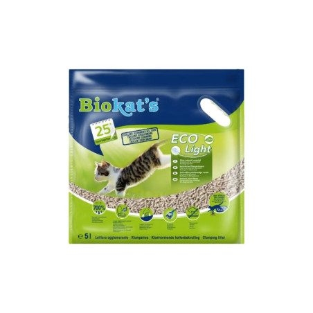 BIOKAT'S LETTIERA ECO LIGHT VEGETALE NATURALE LT.5