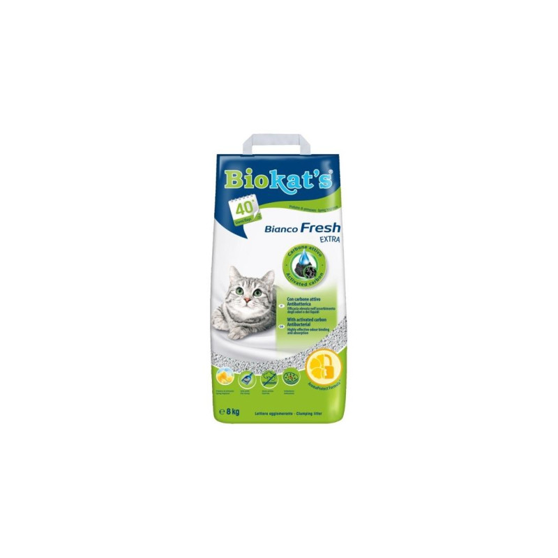 BIOKAT'S LETTIERA BIANCO FRESH EXTRA KG.8