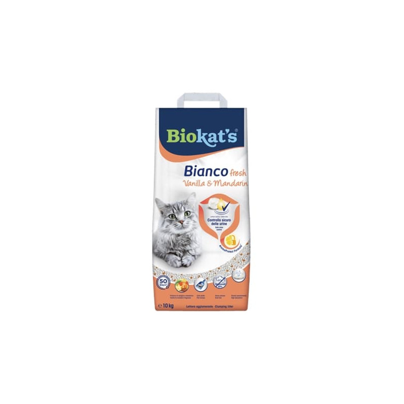 BIOKAT'S BIANCO FRESH VANIGLIA/MANDARINO KG.10