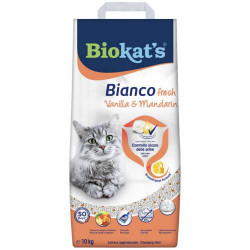 BIOKAT'S BIANCO FRESH VANIGLIA/MANDARINO KG.10