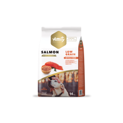 AMITY SUPER PREMIUM DOG LOW GRAIN AD.SALMON KG.14