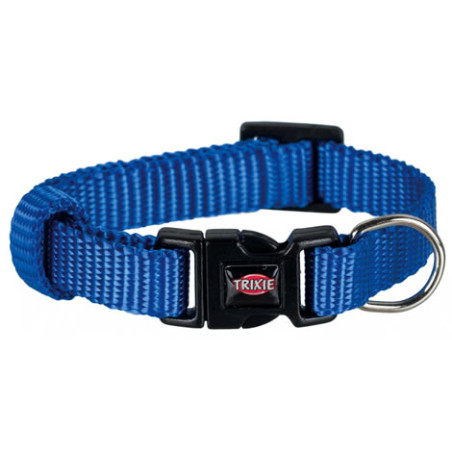 TRIXIE COLL.PREMIUM REG.XS-S BLU 22-35cm/10mm