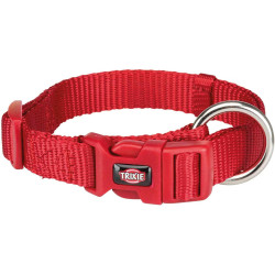 TRIXIE COLL.PREMIUM REG.S-M ROSSO 30-45cm/15mm