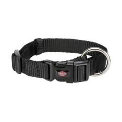 TRIXIE COLL.PREMIUM REG.M-L NERO N35-55cm/20mm