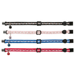 TRIXIE COLL.PER GATTO IN NYLON C/RIPORTO