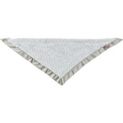 TRIXIE XMAS BANDANA IN PELUCHE CM.75 GRIGIO