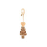 TRIXIE XMAS ALBERO IN LEGNO/SISAL CM.ø 7X28