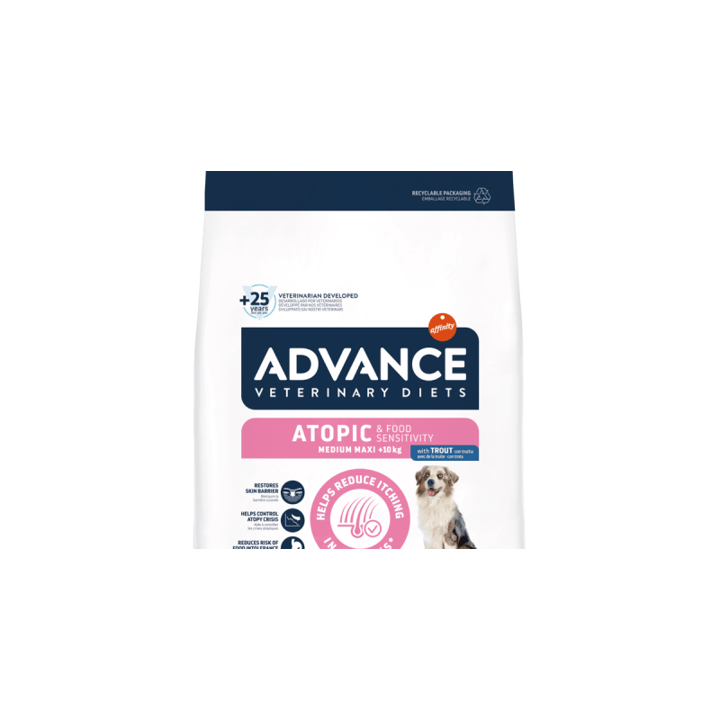 ADVANCE DOG DIET ATOPIC M/M TROTA KG.12