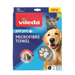VILEDA PET PRO ASCIUGAMANO IN MICROFIBRA XL