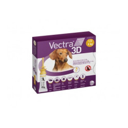 VECTRA 3D PER CANI 1,5-4 (3 PIPETTE)
