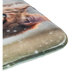 TRIXIE XMAS TAPPETINO IN PELUCHE PER GATTO CM.40X3