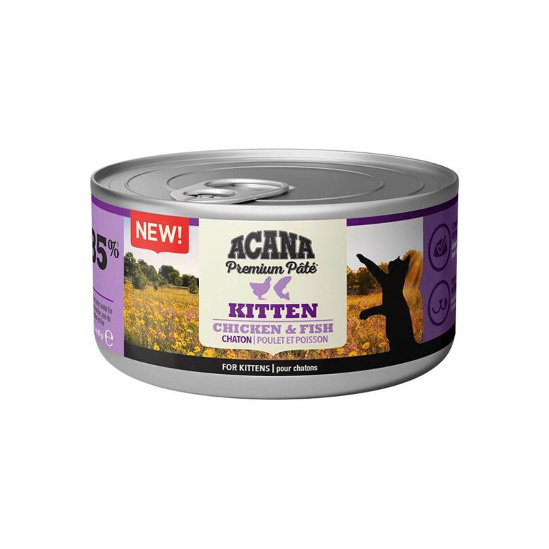 ACANA CAT KITTEN PATE'GR.85 LATT.